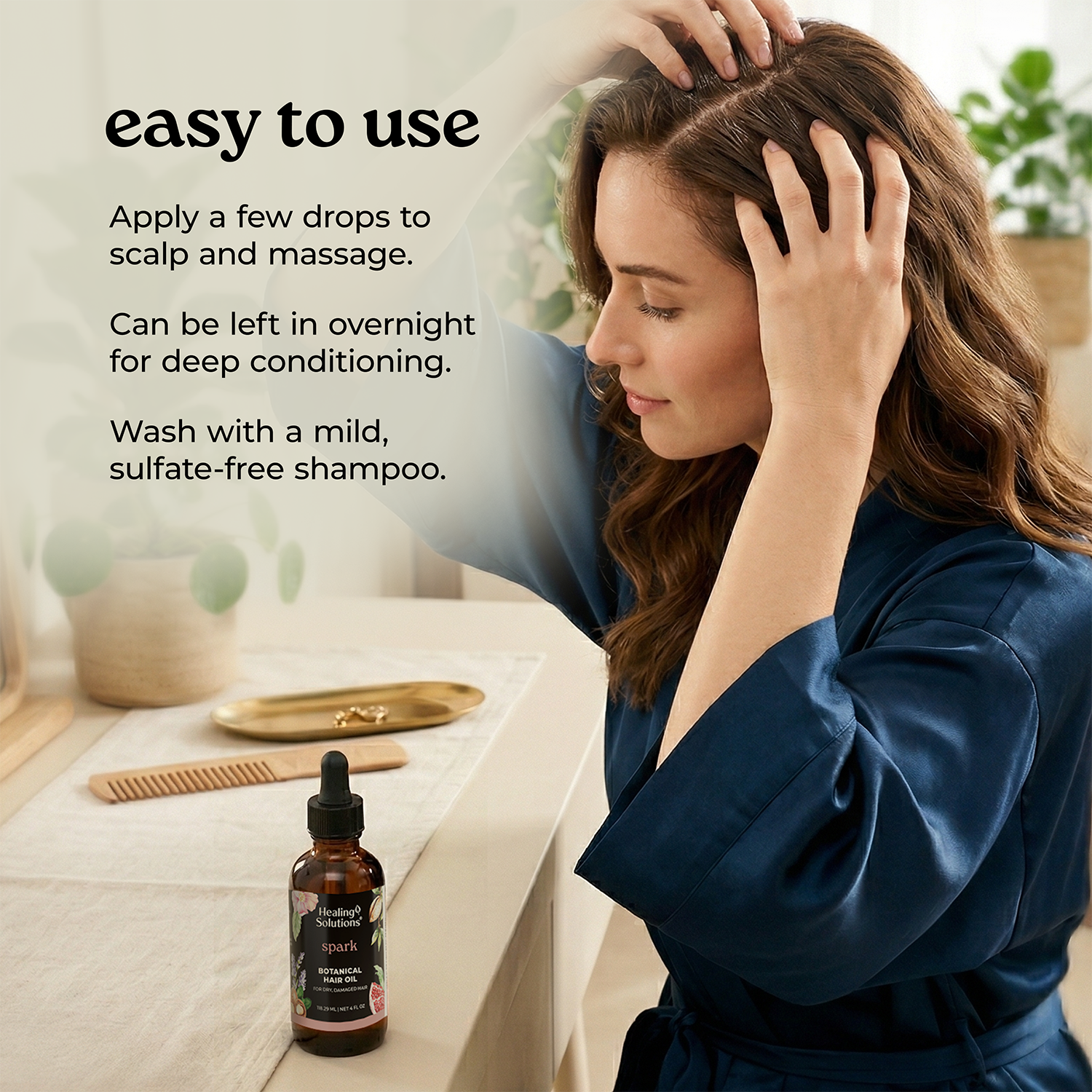 Hair Oil - Spark Revitalizing Oil - 4oz