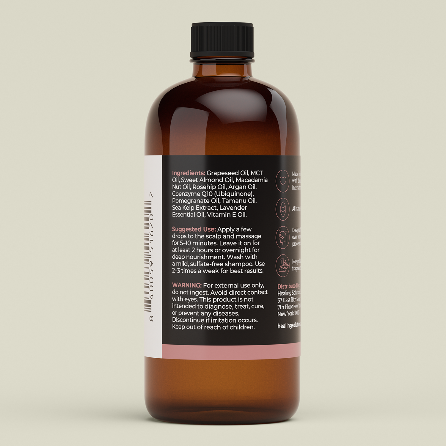 Hair Oil - Spark Revitalizing Oil - 4oz