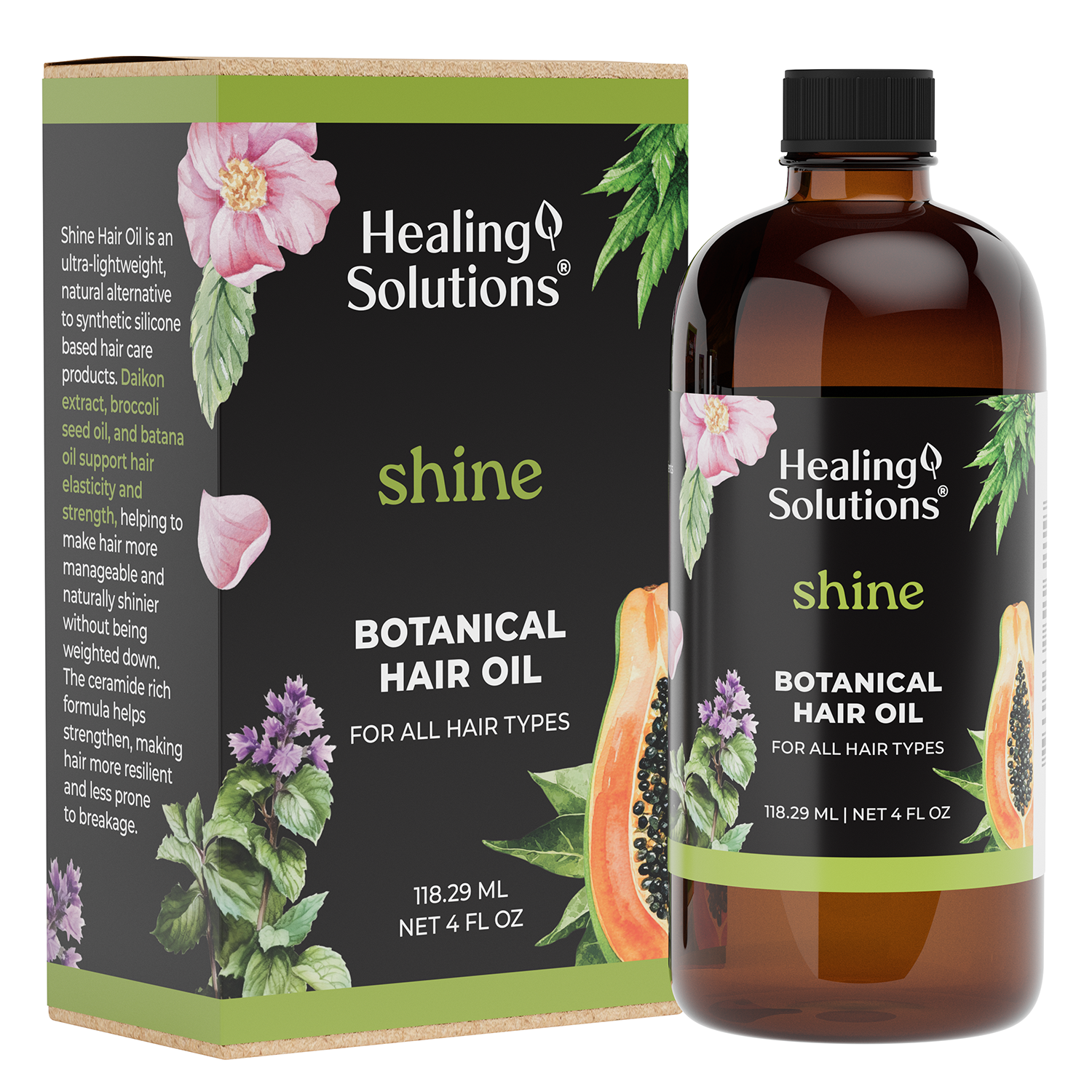 Hair Oil - Shine Ultra-Lightweight Oil - 4oz