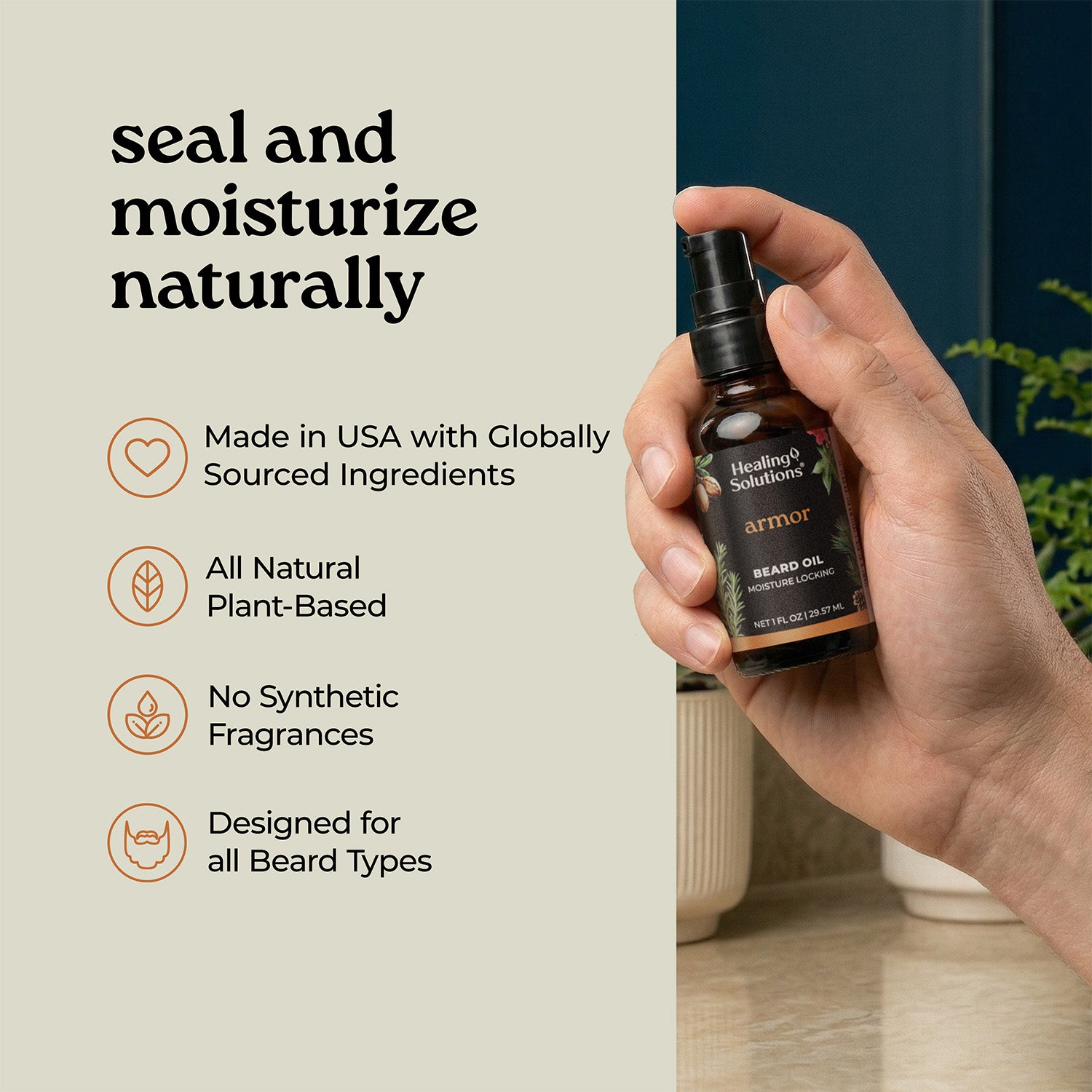 Beard Oil - Armor Barrier Oil - 1oz