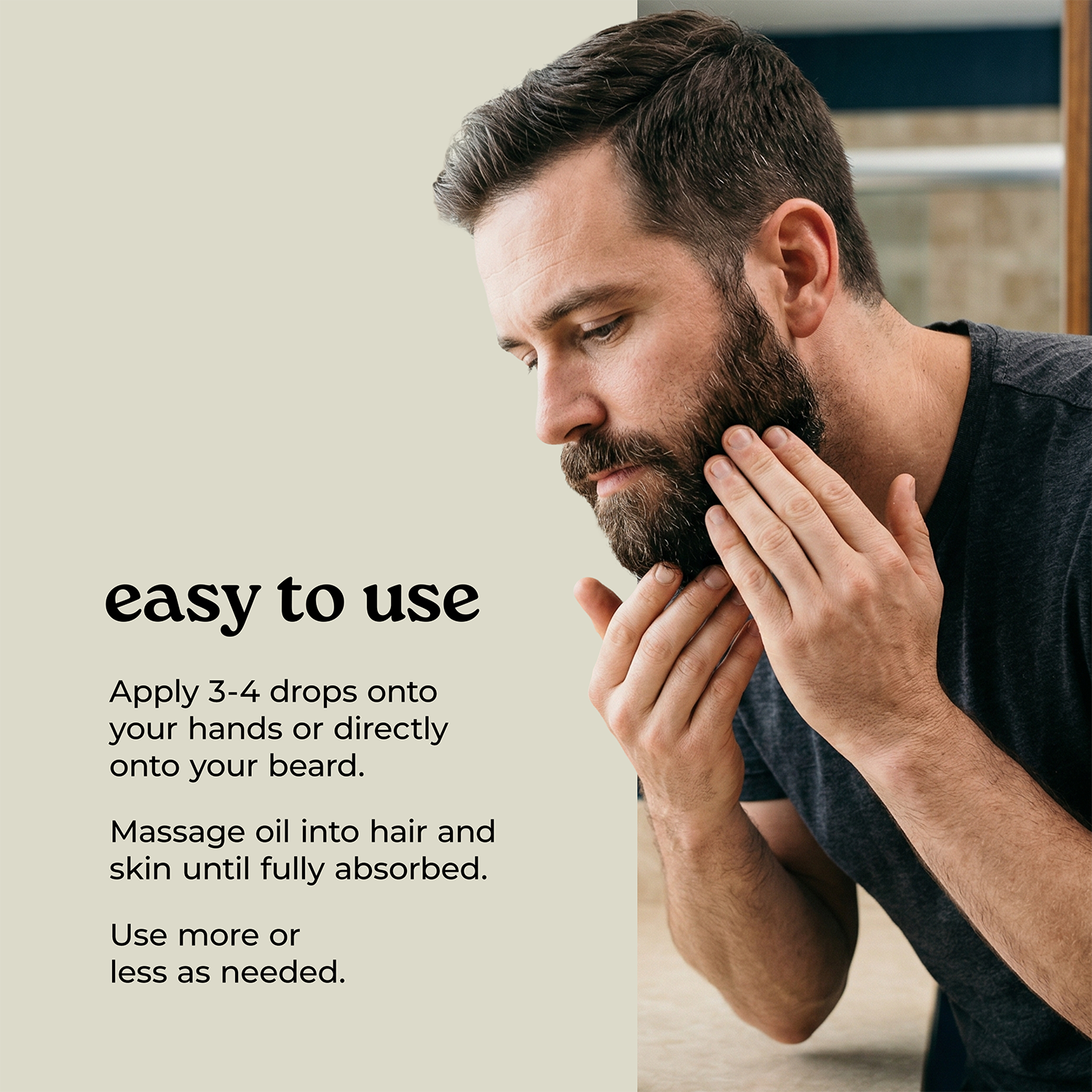 Beard Oil - Temper Conditioning Oil - 1oz