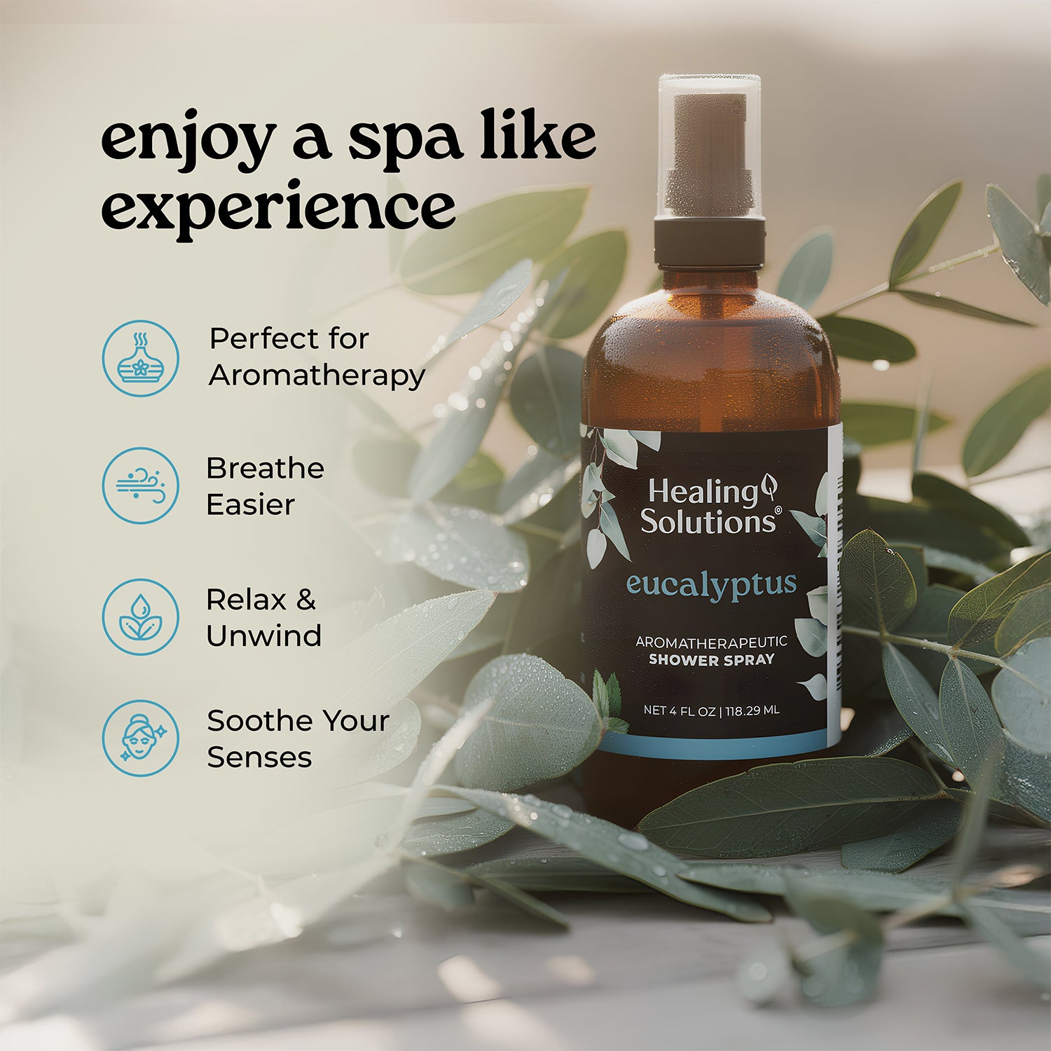 Shower Spray - 4oz - Eucalyptus