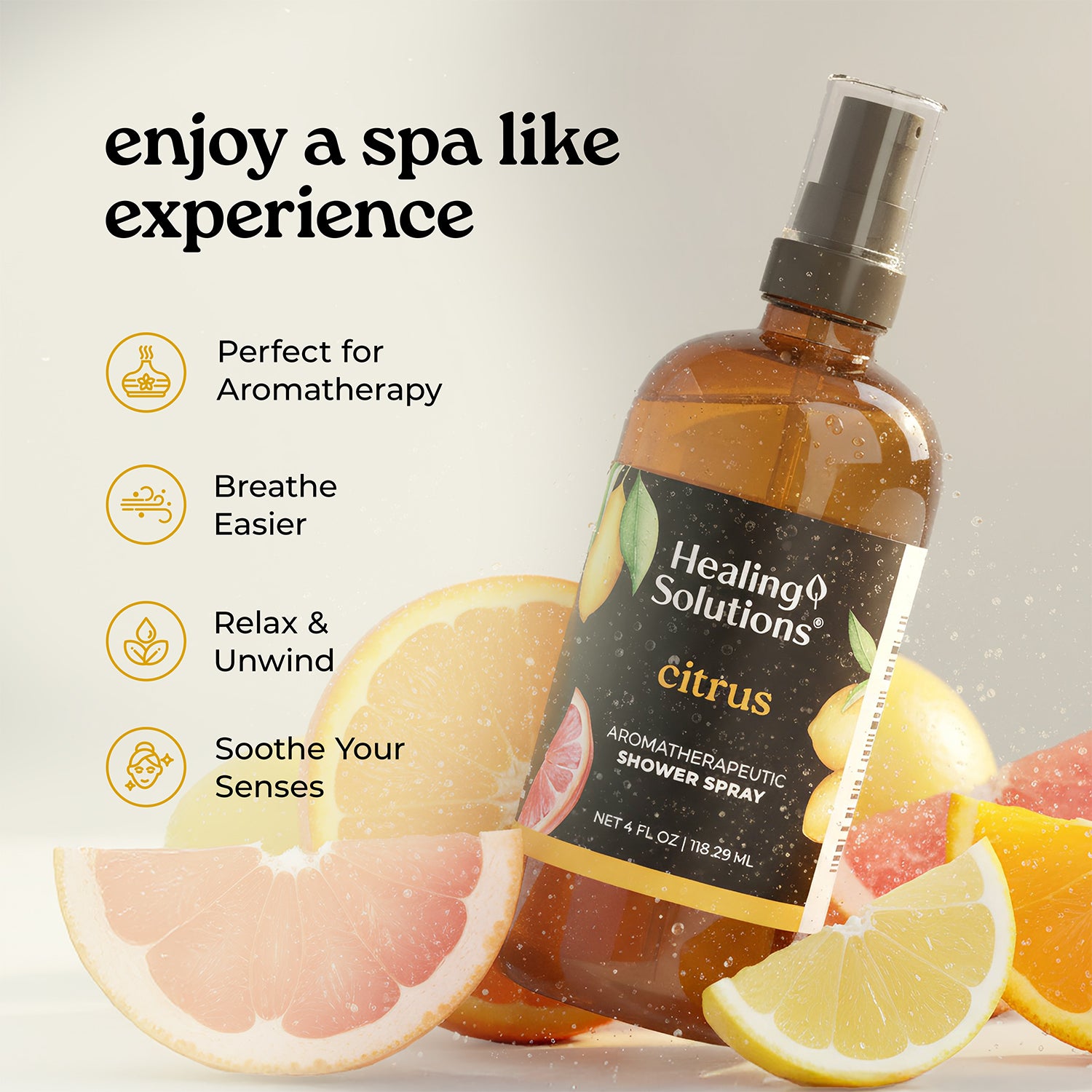 Shower Spray - 4oz - Citrus
