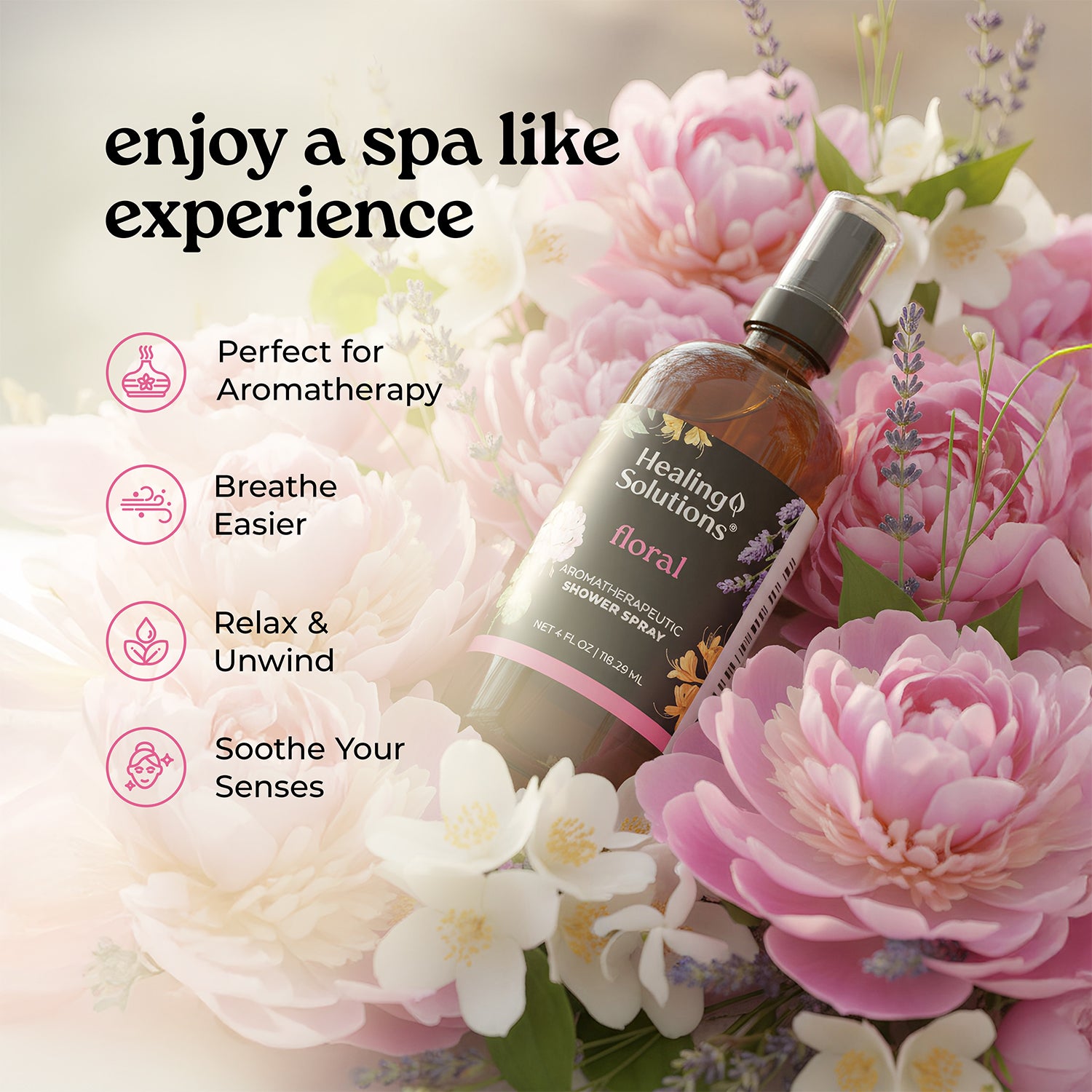 Shower Spray - 4oz - Floral
