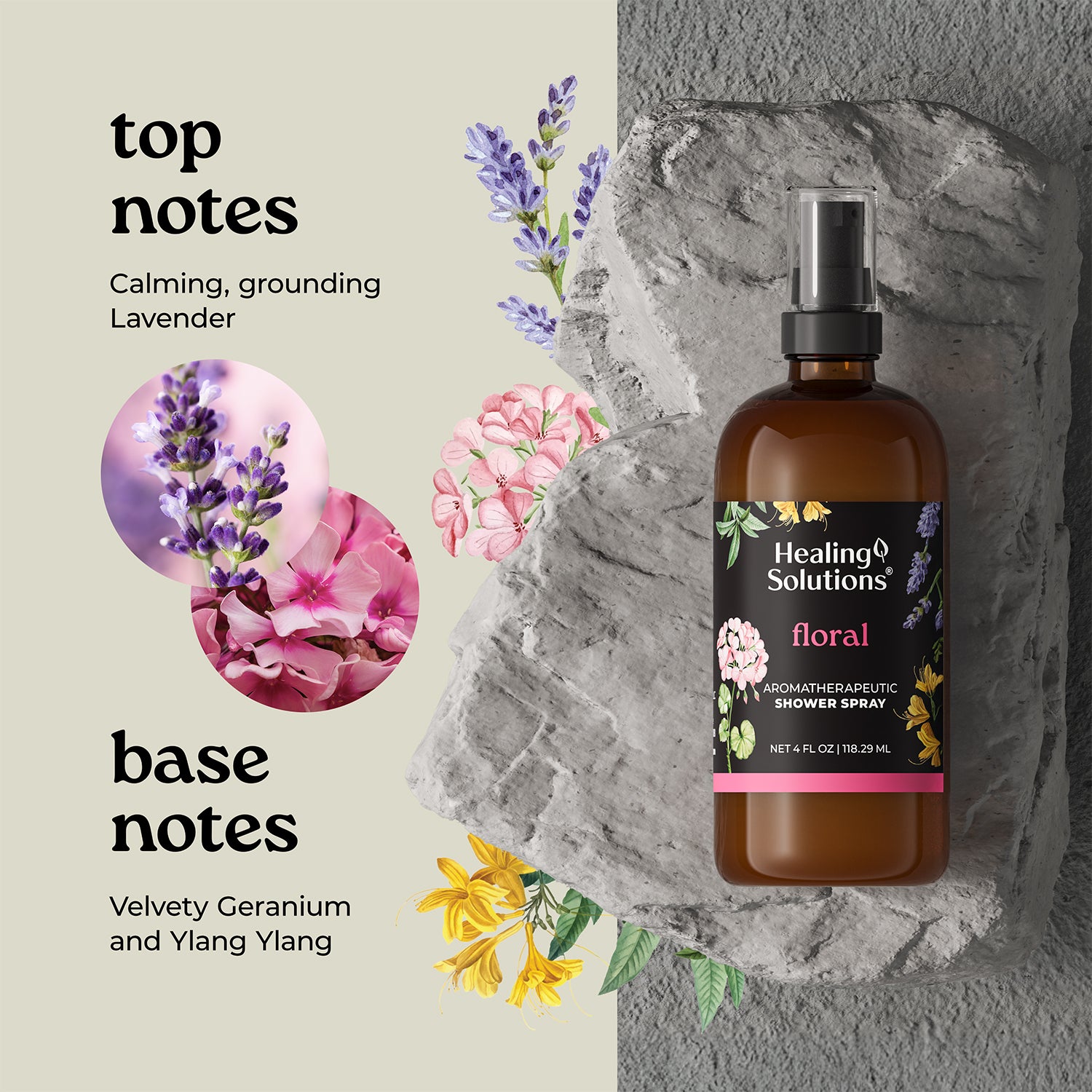 Shower Spray - 4oz - Floral