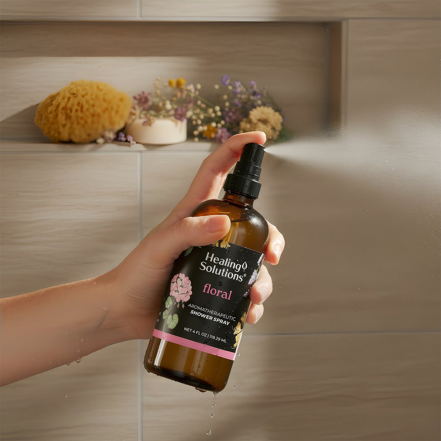 Shower Spray - 4oz - Floral