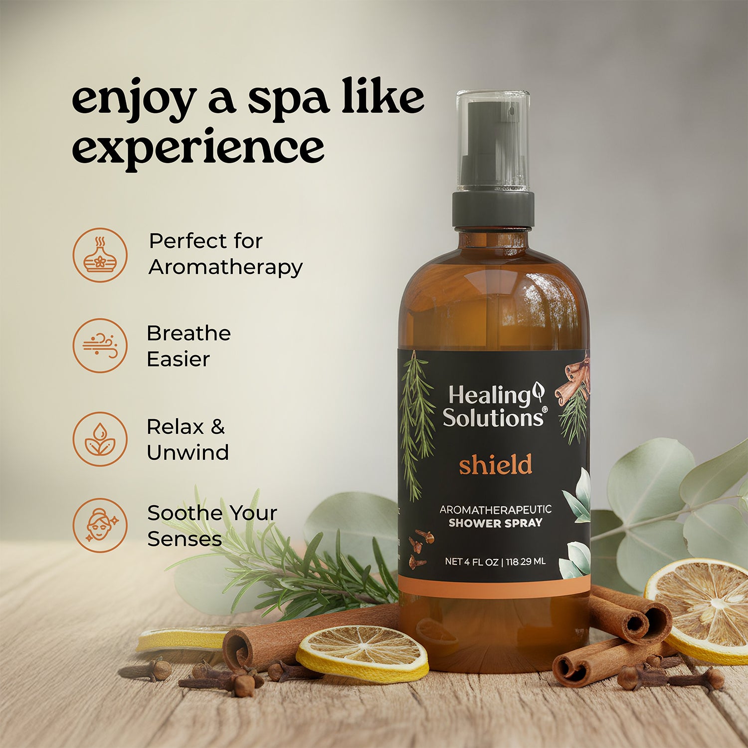 Shower Spray - 4oz - Shield