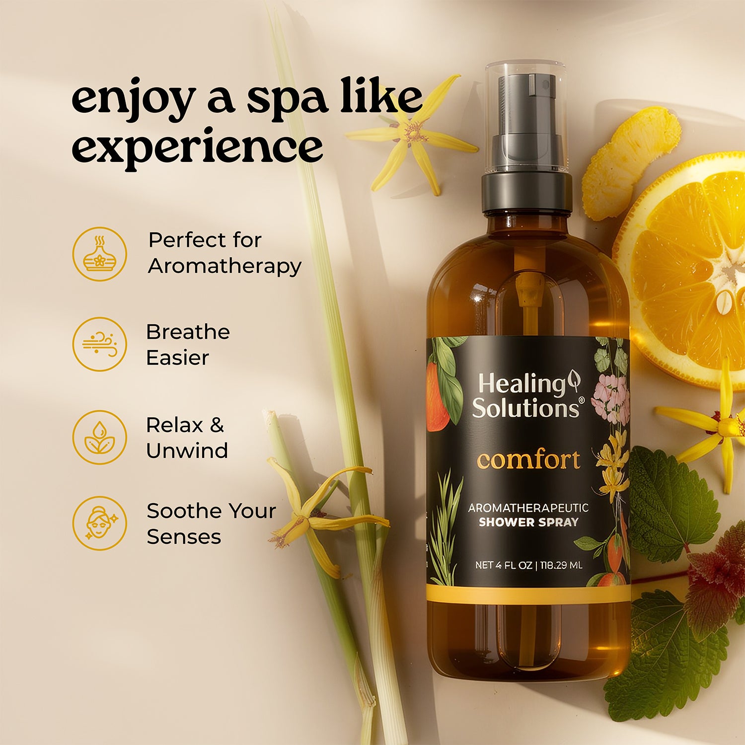 Shower Spray - 4oz - Comfort