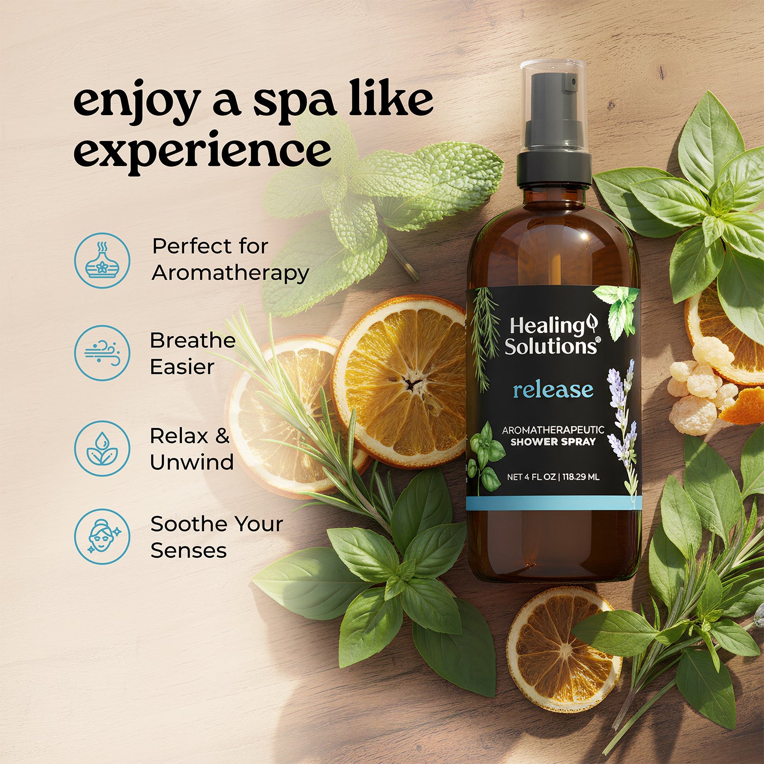 Shower Spray - 4oz - Release