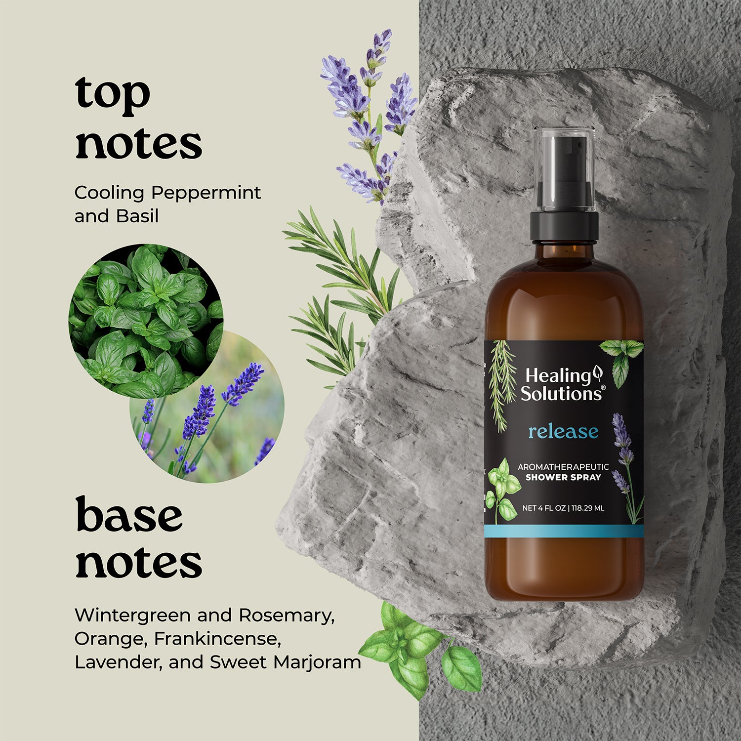 Shower Spray - 4oz - Release