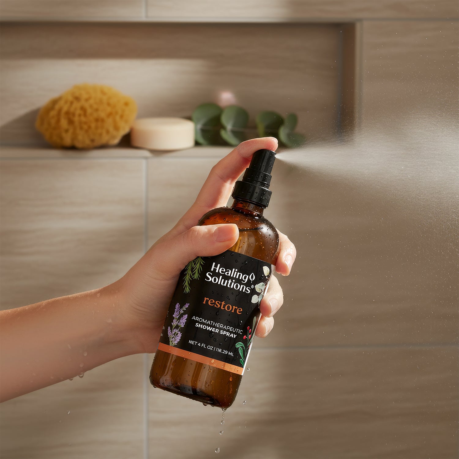 Shower Spray - 4oz - Restore