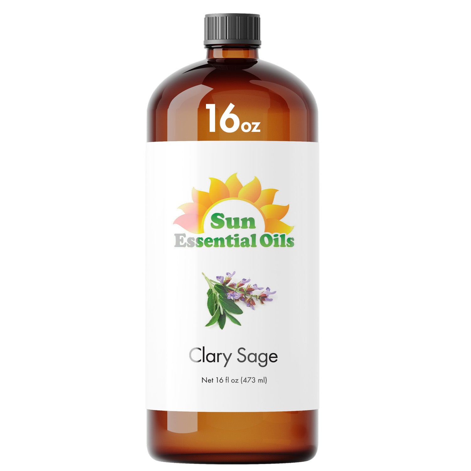 Sun Essential Oils Clary Sage 16 oz