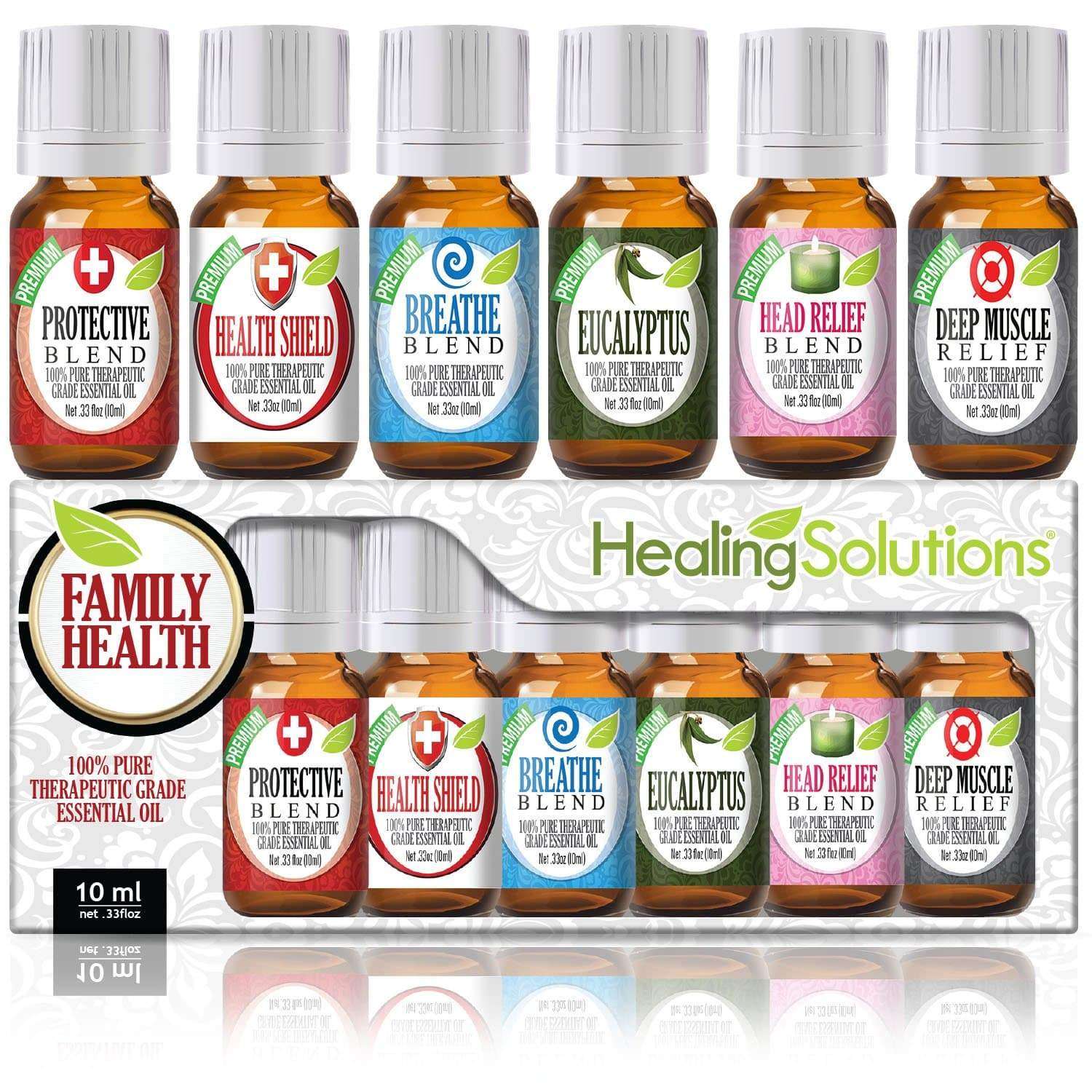 Family Health - Essential Oils Set (6 Pack / 10mL)