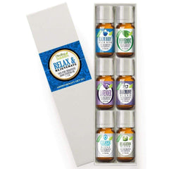 Relax & Rejuvenate Set-Healing Solutions | Essential Oils