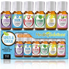 Sinus Relief, Cough, and Cold Set (6/10mL)-Healing Solutions | Essential Oils