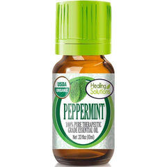 Organic Peppermint Essential Oil-Healing Solutions | Essential Oils