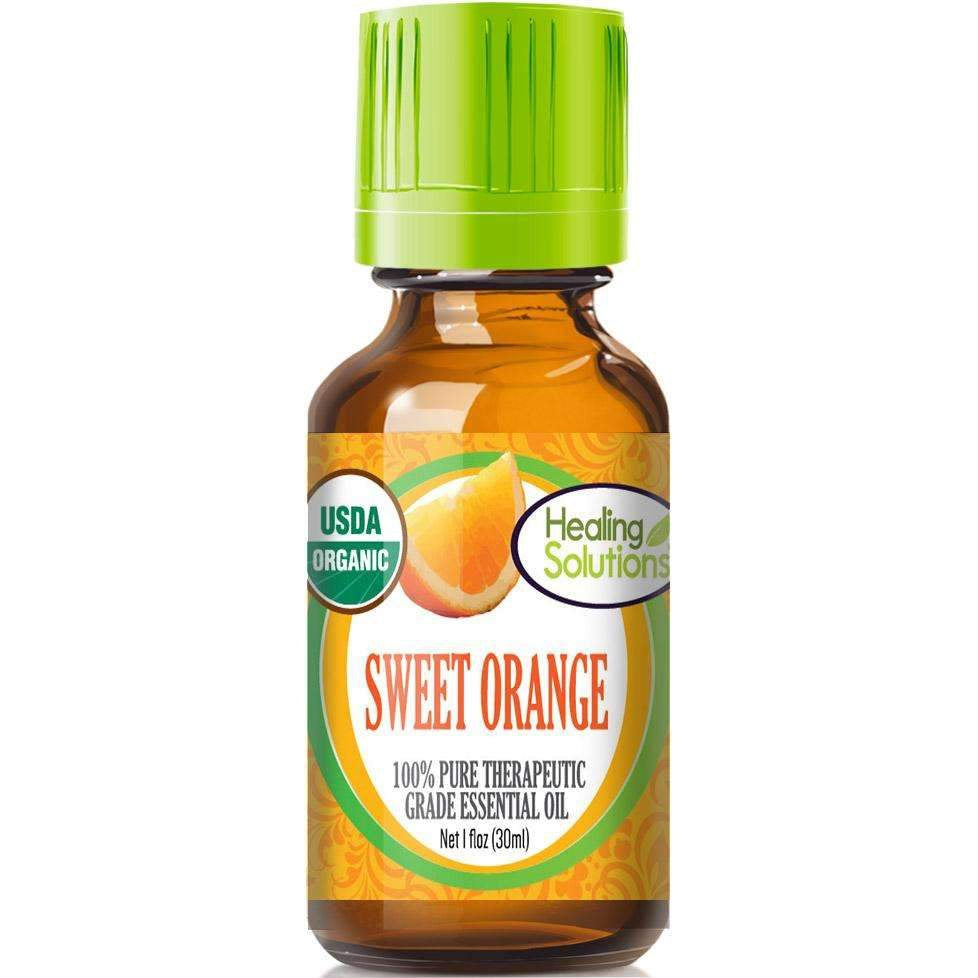 Premium Organic Sweet Orange Essential Oil - High Quality – Healing  Solutions