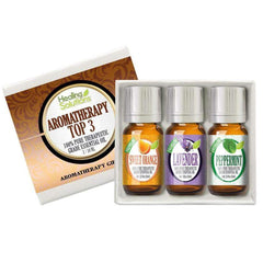 Aromatherapy Top 3 Set-Healing Solutions | Essential Oils