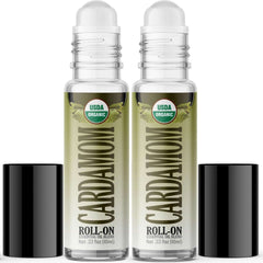 Organic Cardamom Essential Oil Roll On (2 PACK)-Healing Solutions | Essential Oils