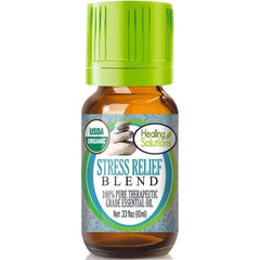 Organic Stress Relief Blend Essential Oil-Healing Solutions | Essential Oils