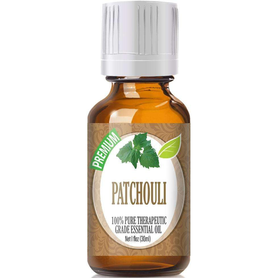 Patchouli Essential Oil - 2 fl oz (59 ml) Glass Bottle w/ Cap - 100% Pure Essential  Oil by GreenHealth 