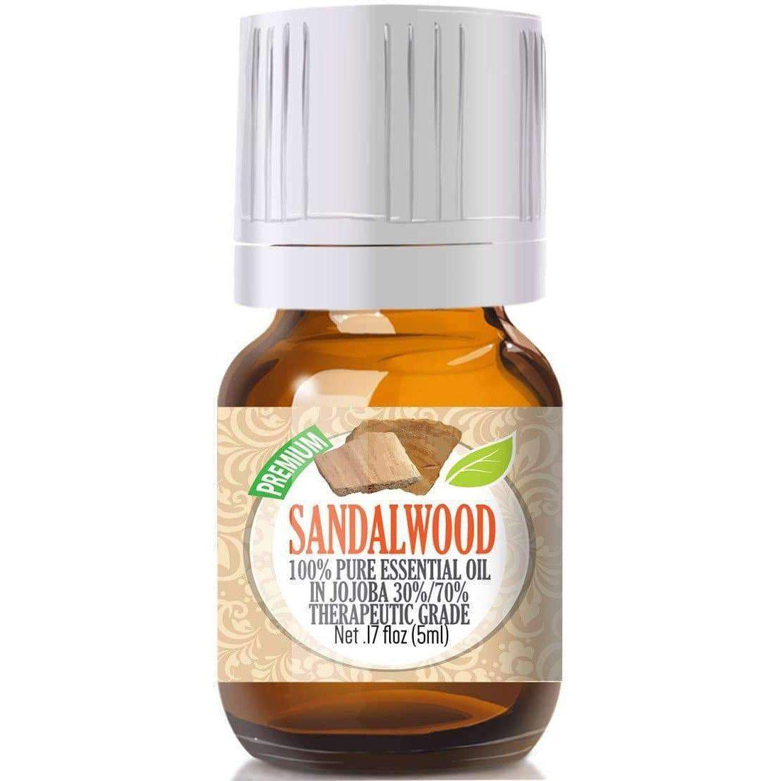 Sandalwood Essential Oil (Premium Essential Oil) - Therapeutic Grade 100%  Pure
